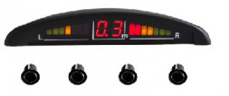 Датчик парковки INTERPOWER IP-416 WHITE 4 датчика (19 mm)