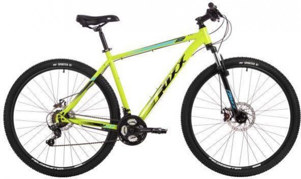 Велосипед FOXX 29SHD.CAIMAN.20LM4 лимонный 168615