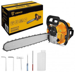 Бензопила DEKO DKCHS 62-20, 3,7 л.с., 62 куб.см, 20 065-1225