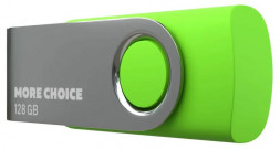 флэш-накопитель MORE CHOICE (4610196407703) MF128-4 USB 128GB 2.0 Green