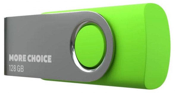 флэш-накопитель MORE CHOICE (4610196407703) MF128-4 USB 128GB 2.0 Green
