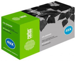 Картридж лазерный CACTUS Картридж лазерный CS-Q5949X Q5949X черный (6000стр.) для HP LJ 1320/3390/3392