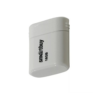 USB флеш SMARTBUY (SB16GBLARA-W) 16GB LARA WHITE