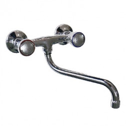 Смеситель для кухни АРМАДА 44024 Смеситель в кухню от стены металлокерамика