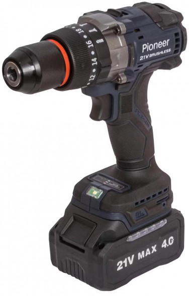 Дрели-шуроповерты PIONEER CID-E2002BL-01 черный, синий