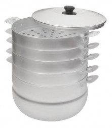 Мантоварка КАЛИТВА 180640 алюм 6,0л 4 сетки