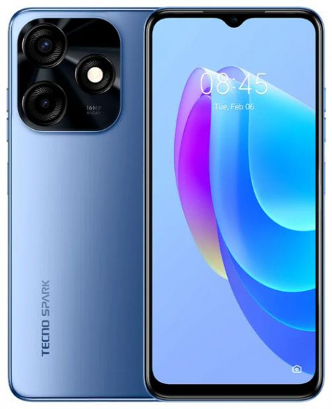 Смартфон TECNO Spark 10C KI5m 4/128Gb Magic Skin Blue