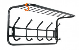 Вешалка ЗМИ Вешалка с полкой 60 Черный ВСП 6