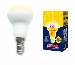 Лампочки светодиодные VOLPE (UL-00005625) VOLPE LED-R39-3W/3000K/E14/FR/NR