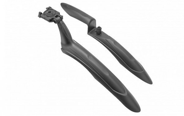 Аксессуары для вело-техники STELS Крылья 24&quot;-26&quot; XGNB-039-1А, пластиковые, чёрные, комплект*610241*LU091563