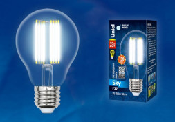 Форма &quot;А&quot; UNIEL (UL-00005898) LED-A70-23W/4000K/E27/CL PLS02WH