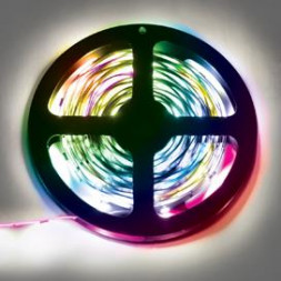 Светодиодная лента на катушке ECOLA P2LM14ESG LED strip PRO 14.4W/m 12V IP20 8mm 120Led/m RGB разноцветная светодиодная лента на катушке 5м. разноцветный