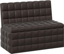 Скамья прямая BONMEBEL Скамья прямая Темпо кожзам коричневый (1 пак.)