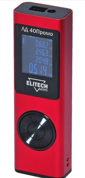Дальномер лазер ELITECH PROMO ЛД 40 Промо 199627