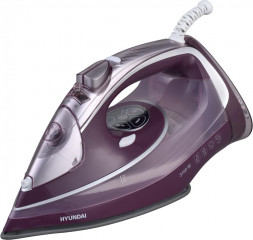 Утюг HYUNDAI H-SI01780 3100Вт розовый/бордовый