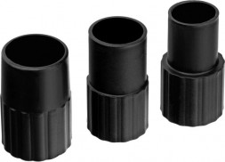 Адаптеры DENZEL Комплект адаптеров для подключения пылесоса к электроинструменту 32-35-38 мм 28218