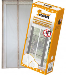 Сетка антимоскитная РЫЖИЙ КОТ Сетка антимоскитная на магнитах &quot;Капутомоскито&quot; KM-B, цвет бежевый 311254