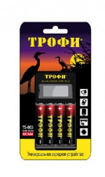 Аккумулятор ТРОФИ TR-803 AA LCD скоростное + 2 HR6 2500MAH