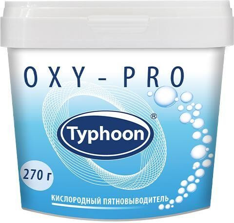 Кислородный пятновыводитель ТАЙФУН Кислородный пятновыводитель, 270 г (392210) ТАЙФУН Кислородный пятновыводитель, 270 г (392210)