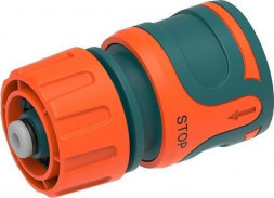Коннектор IN GREEN GARDEN GG556212055 быстросъемный с аквастопом для шланга 1/2 SOFTEL IN GREEN GARDEN GG556212055 быстросъемный с аквастопом для шланга 1/2 SOFTEL