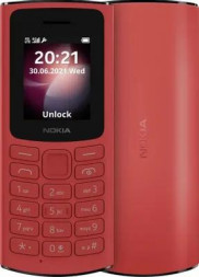 Телефон мобильный NOKIA 106 TA-1564 Red (1GF019BPB1C01)
