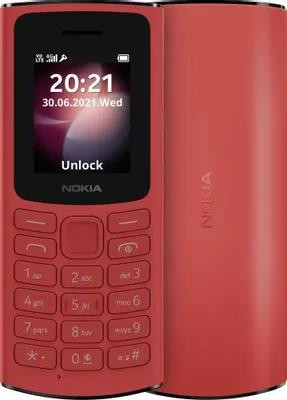 Телефон мобильный NOKIA 106 TA-1564 Red (1GF019BPB1C01)