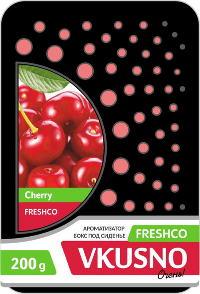 Ароматизатор FRESHCO VKUSNO Вишня бокс AR4BX060