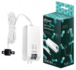 Датчик движения DUWI 25836 0 Датчик движения выносной белый