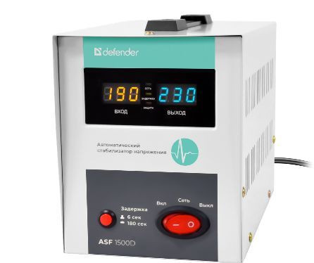 Стабилизатор DEFENDER (99036) ASF 1500D (900Вт)