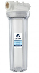 Фильтр для воды UNICORN Магистральный 10 2Р 1/2 (FH 2Р) UN холод. воды +ключ, кронштейн