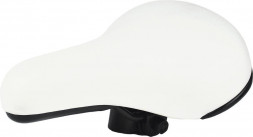 Аксессуары для велосипедов JOY KIE Седло DS-1205B 230х155mm, 380гр,белое, H000017423
