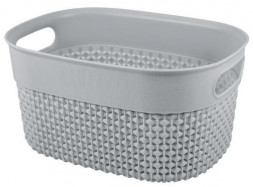 Корзина PLAST TEAM PT1350СШ-10 OSLO 3л серый шторм