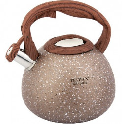 Чайник со свистком ZEIDAN Z-4229 коричневый 3,0л