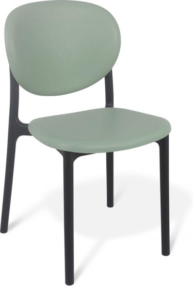 Стул SHEFFILTON SHT-S180 пластик/пластик зеленый/черный 262954