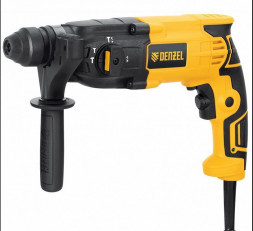 Перфораторы DENZEL RH-650-18, SDS-plus, Перфоратор электрический 650 Вт, 2.0 Дж, 3 плюс 1 режим