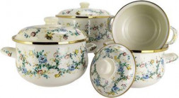 Набор кастрюль VELLEZZA VZ-1001CM