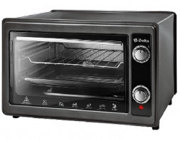 Мини печь DELTA D-0122 черная 37л
