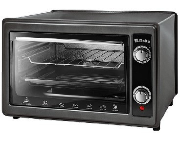 Мини печь DELTA D-0122 черная 37л