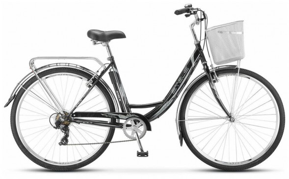 Велосипед STELS Navigator-355 V 28&quot; Z010 LU101288 LU094984 20&quot; Морской волны 2023 +корзина