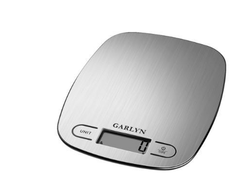 Кухонные весы GARLYN W-01 серебряный