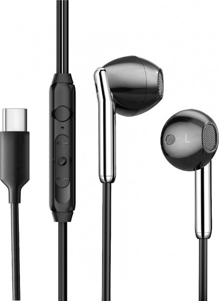 AKSBERRY (6900328330015) Y3 с микрофоном Type-C, черный