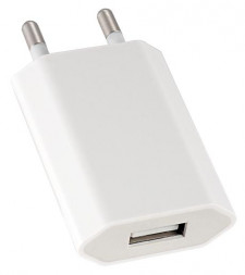 Универсальные адаптеры питания PERFEO (I4605) Тип 1, СЗУ 1хUSB, белый