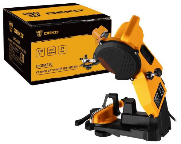 Станок заточной DEKO DKGM220, для цепей 063-4360