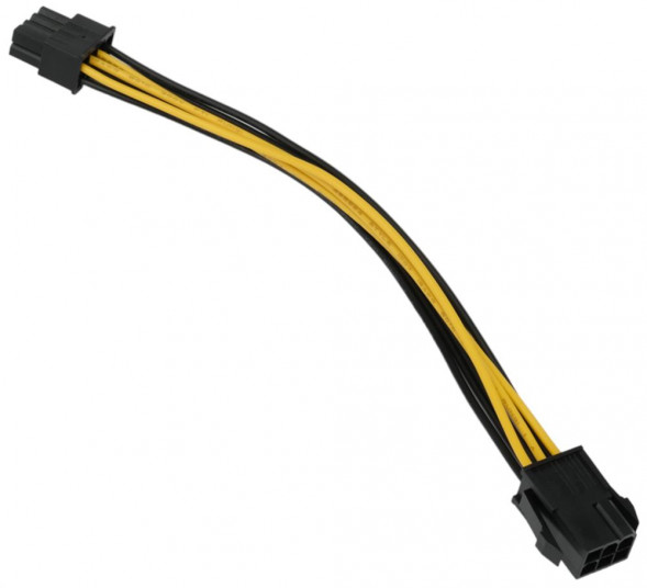 Кабель-удилинитель питания PCIe CABLEXPERT (21100) CC-PSU-68-20CM