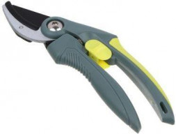 Секатор INBLOOM PROF+ Секатор с наковальней, 20.8см, 65 марганцевая сталь, тефлон, PP, TPR, ABS (186-017)