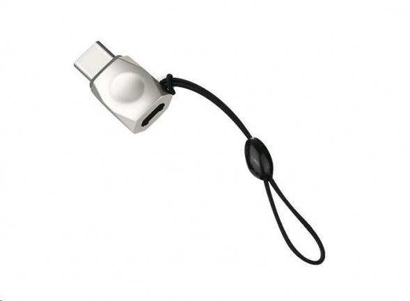 Переходник HOCO (6957531070269) UA8 microUSB (m) - Type-C (m) - жемчужный никель