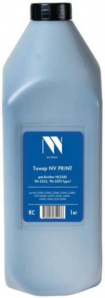 Тонер NV PRINT NV-HL2340-TYPE1-1KG черный (B2460)