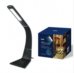 ЭЛЕКТРИКА UNIEL (UL-00006472) TLD-565 BLACK/LED/360LM/3000-6000K/DIMMER/WR