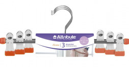 Вешалка ATTRIBUTE AHS063 наб. 3шт. для брюк/юбок NEO ORANGE 30см