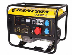 Генератор CHAMPION GG6500-3 Бензиновый генератор